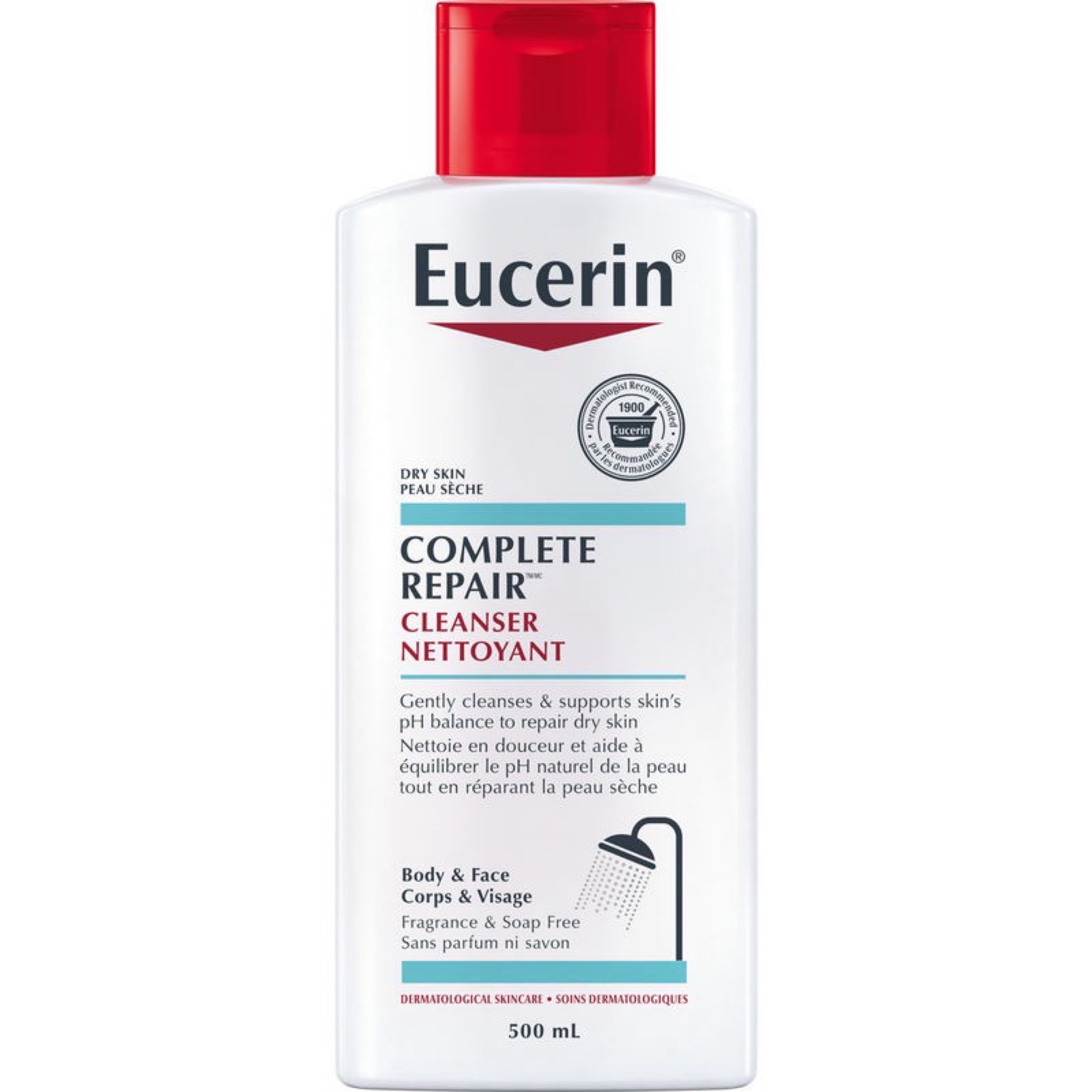 Eucerin Complete Repair Face & Body Cleanser 