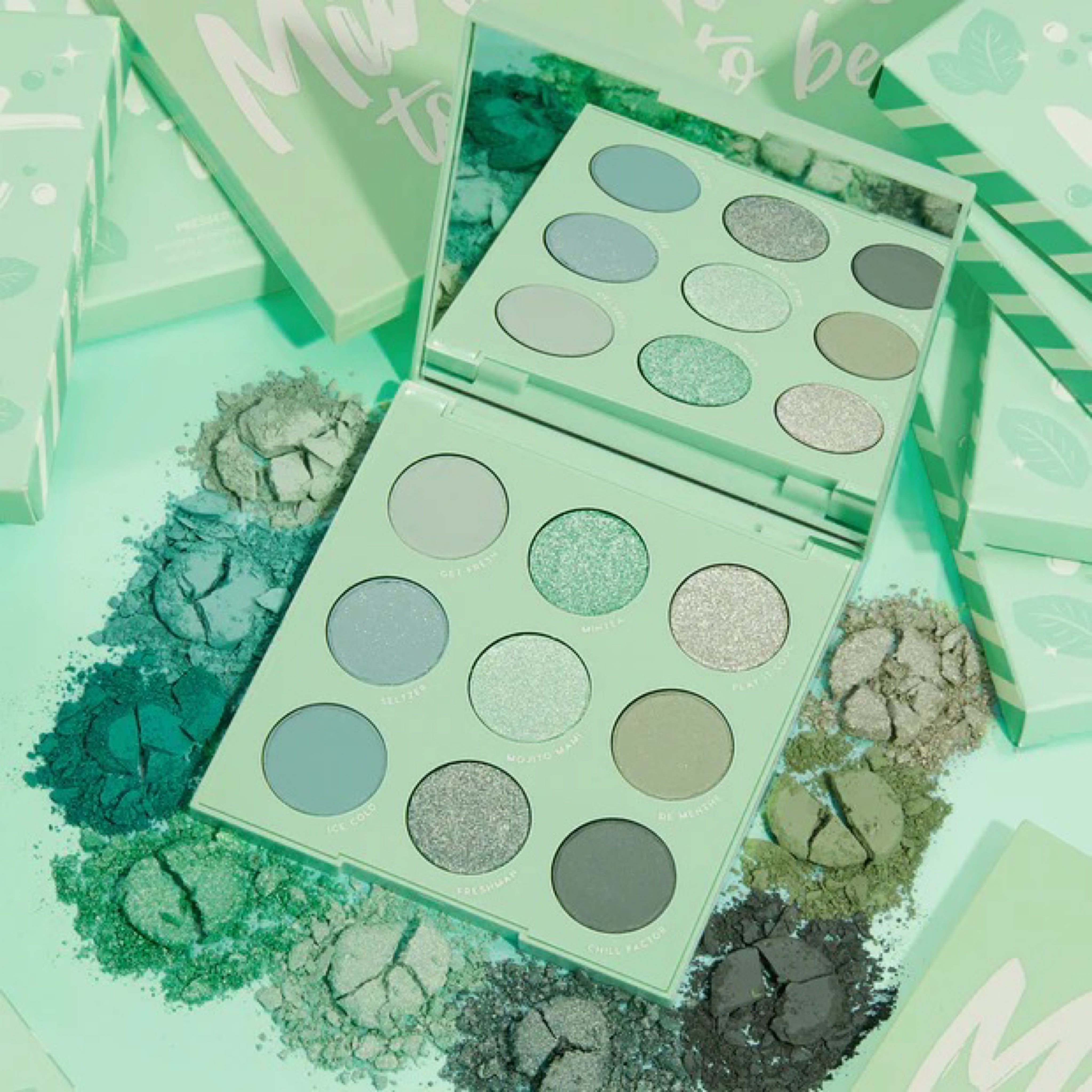 Colourpop Mint To Be Eyeshadow Palette 