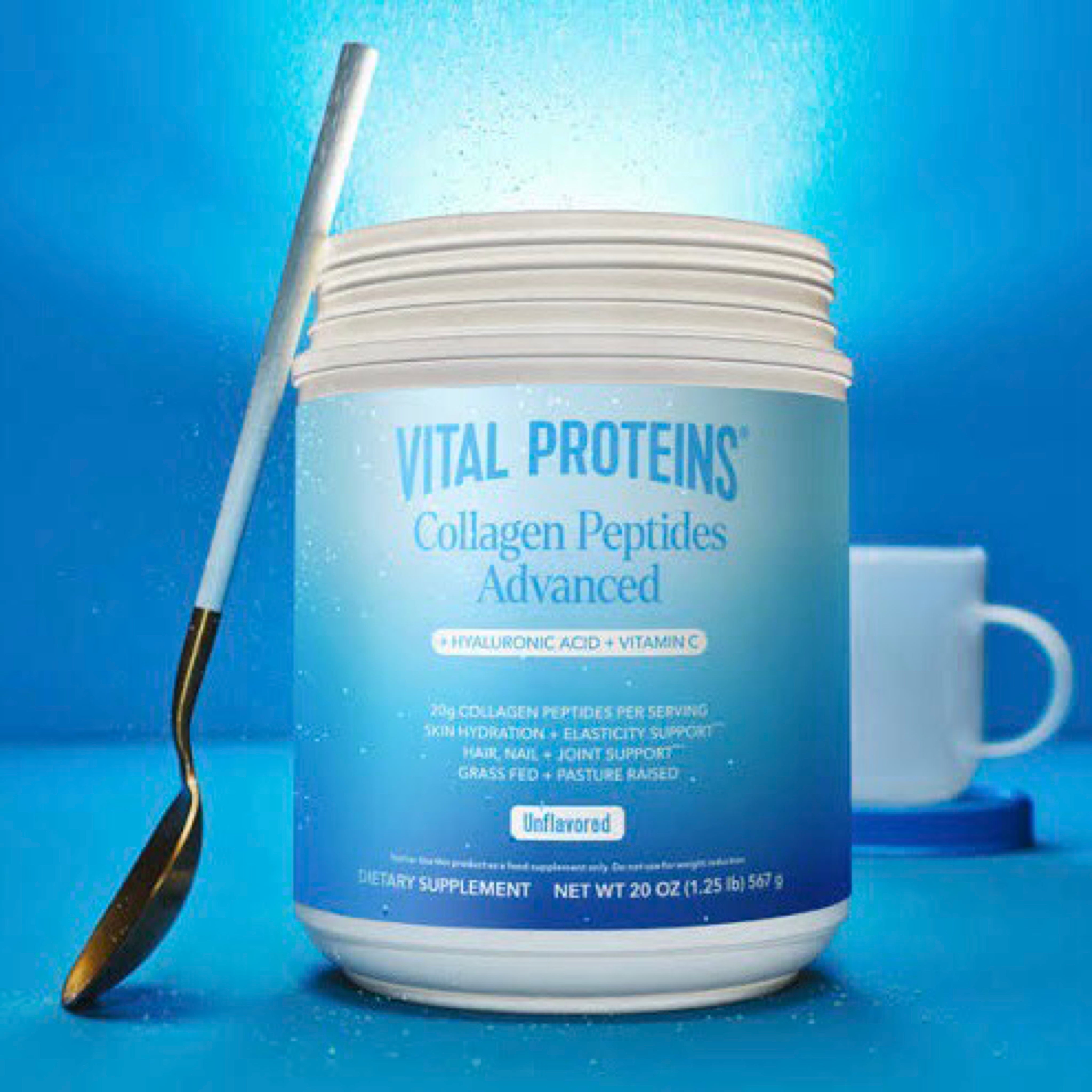 Vital Proteins Collagen Peptides Advanced with Hyaluronic Acid & Vitamin C