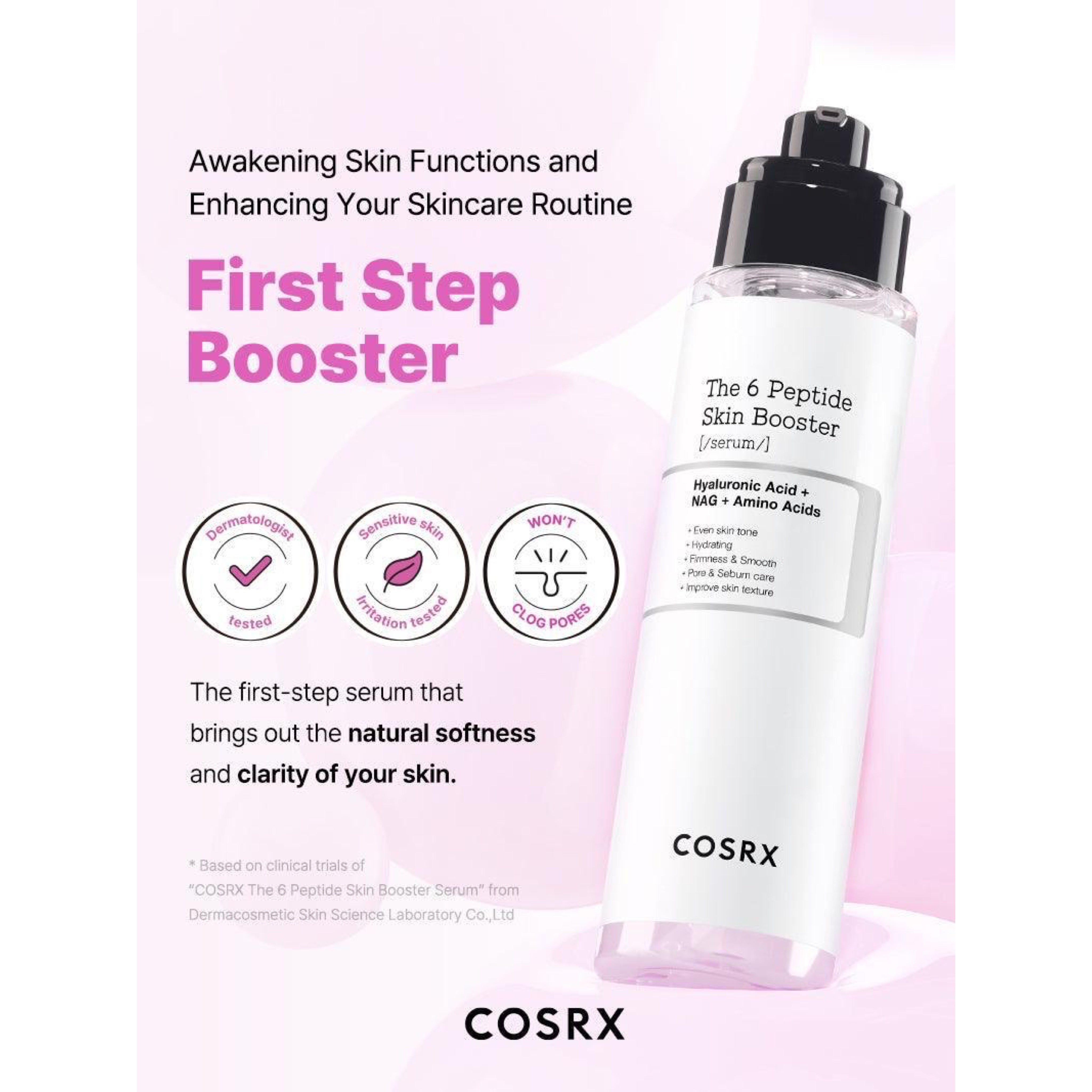 COSRX The 6 Peptide Skin Booster Serum