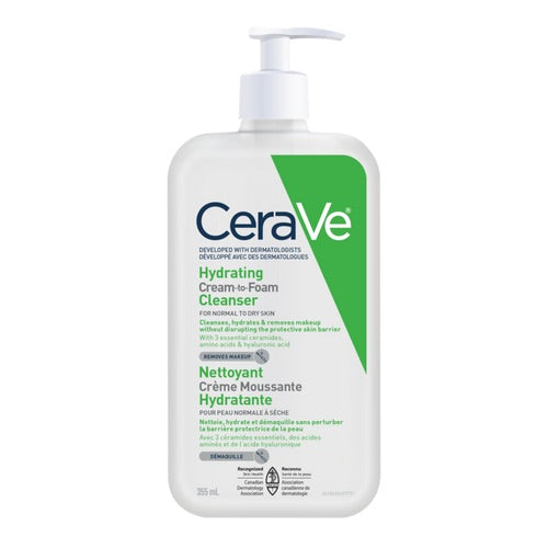 Cerave Hydrating Cream-to-Foam Cleanser