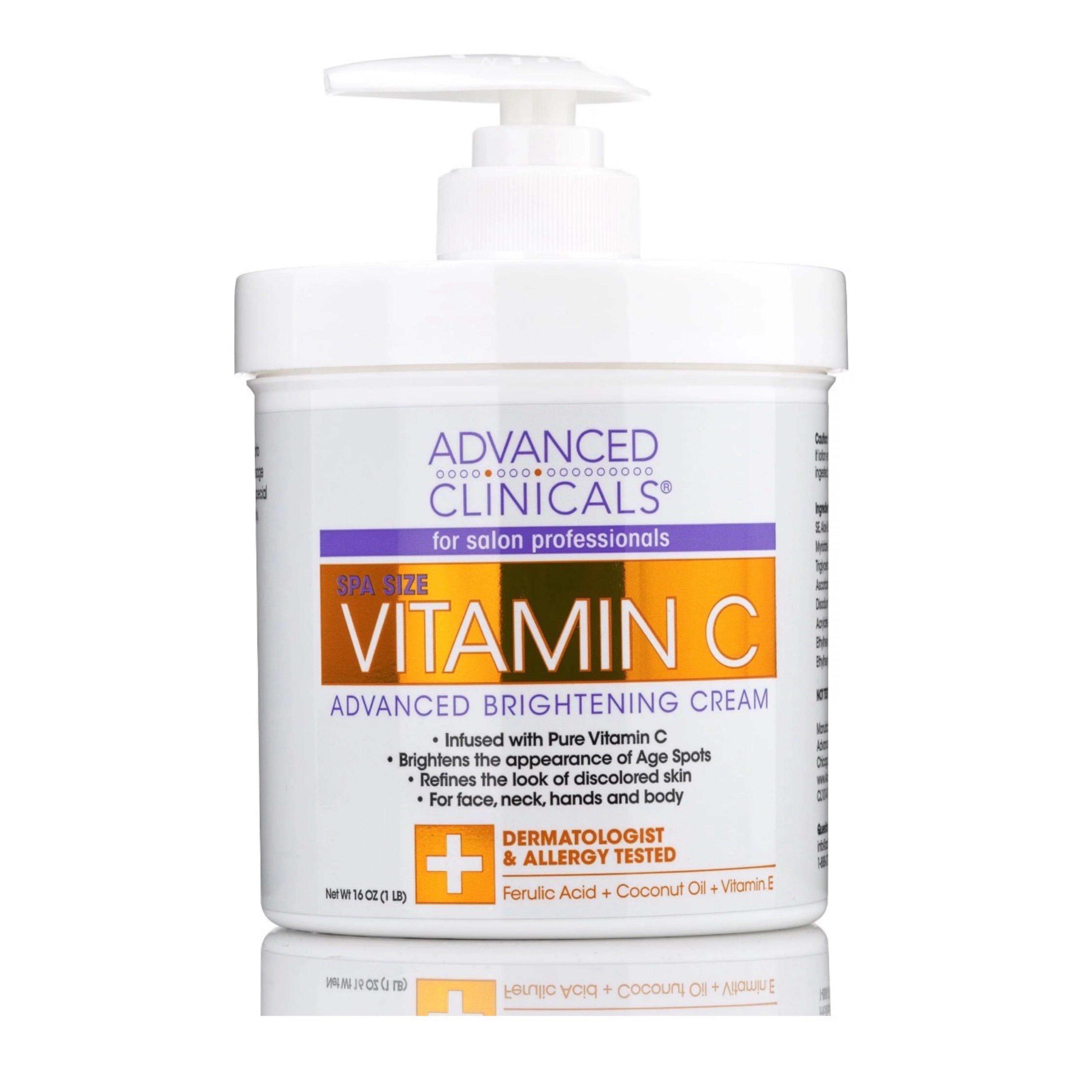 Advanced Clinicals Vitamin C Brightening Body Cream