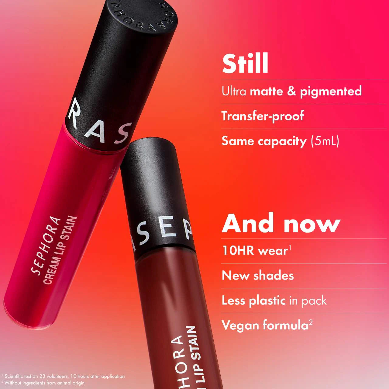 Sephora Cream Lip Stain Liquid Lipstick